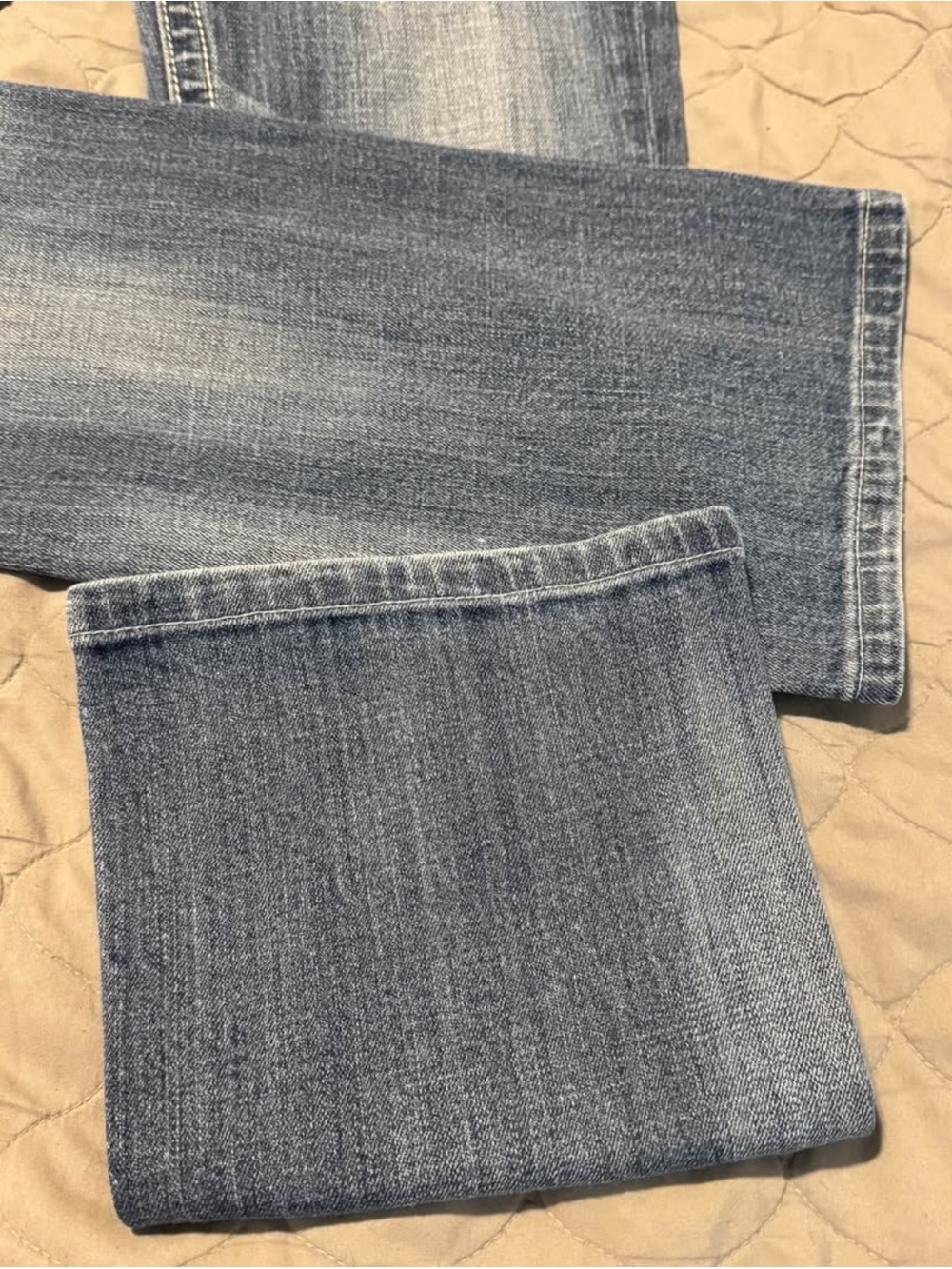 Miss Me Medium Blue Rhinestone Bootcut Jeans - Picture 8 of 9
